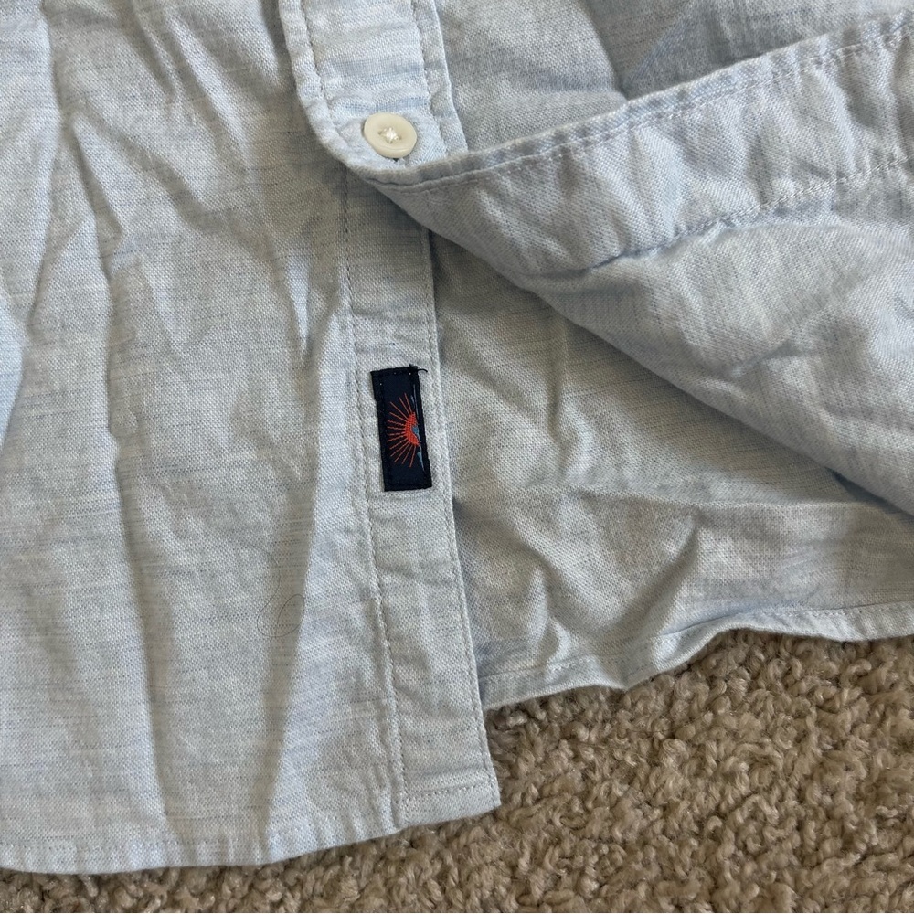 Faherty Heather Button Down Pocket Long Sleeve Sh… - image 4